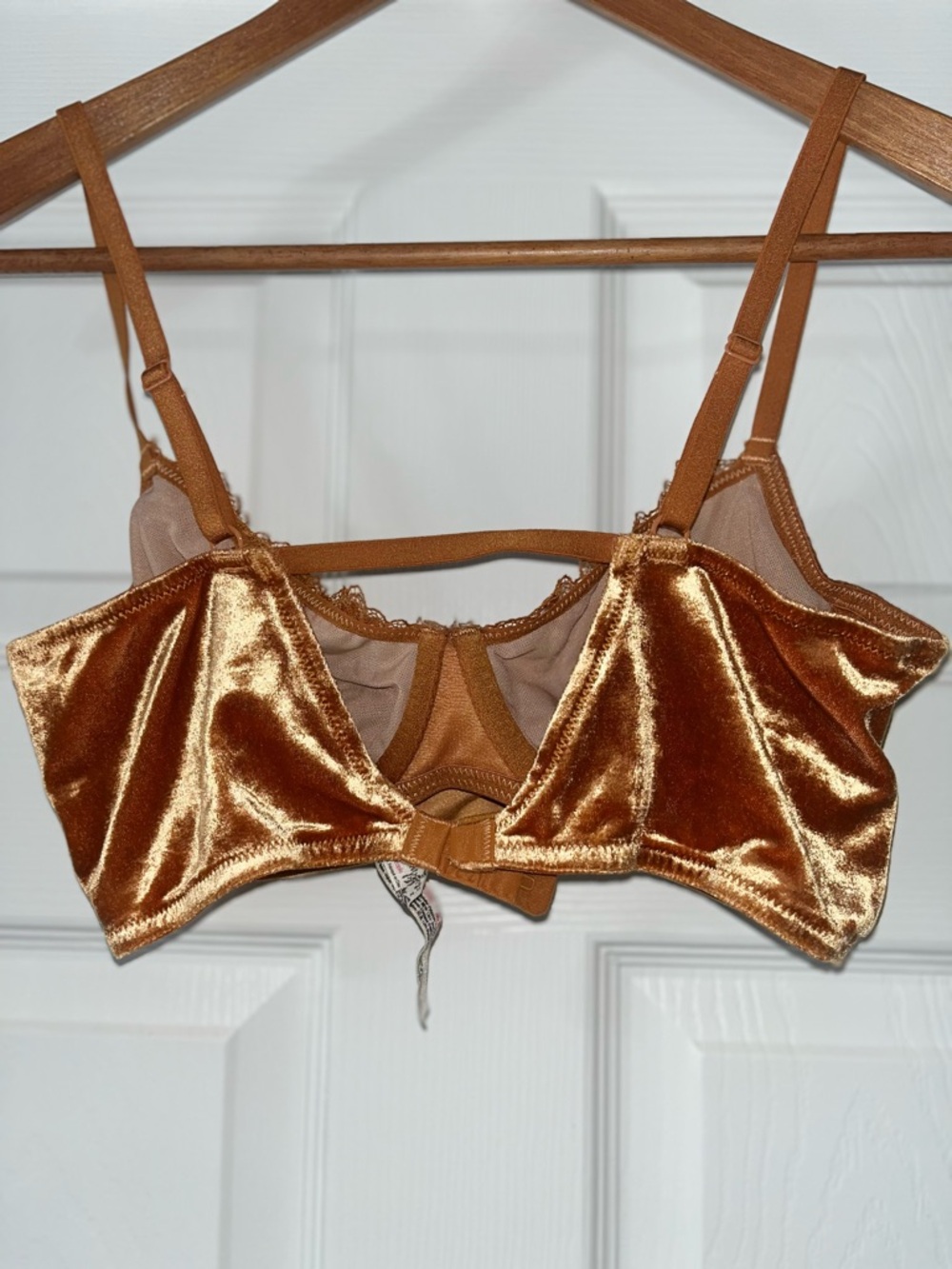 Free People Velvet Lace Bralette - Picture 2 of 4